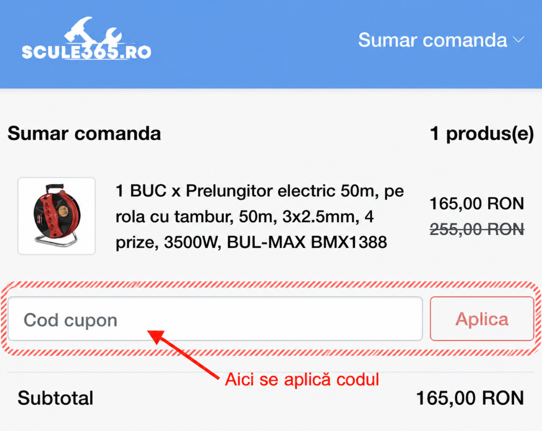 Cupon reducere Scule365